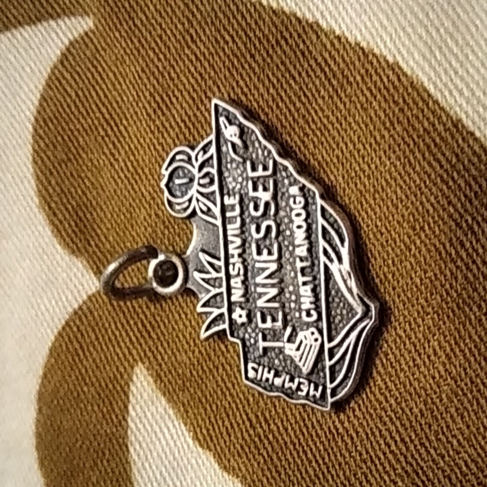 Sterling State Charm